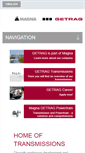Mobile Screenshot of getrag.com